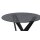 Beistelltisch Miri 1 Grau & Schwarz – Durchmesser ca. 50 cm