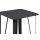 Beistelltisch Emma 2 Schwarz – ca. 40 x 50 cm