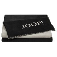 JOOP! Wohndecke Uni Doubleface Anthrazit & Asche...