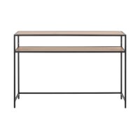 Konsoltisch Seaford im Industrielook - Beistelltisch Wildeiche & Schwarz – Länge ca. 120 cm