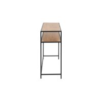 Konsoltisch Seaford im Industrielook - Beistelltisch Wildeiche & Schwarz – Länge ca. 120 cm