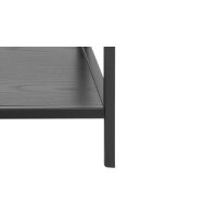 Konsoltisch Seaford im Industrielook - Beistelltisch schwarze Esche – Länge ca. 100 cm