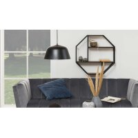 Regal Seaford im Industrielook als Wandregal Wildeiche...