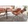 Interliving Esszimmer Serie 5115 - Armlehnstuhl mit Stativgestell sattelfarbenes Leder LD2015 & anthrazitfarbenes Metall