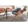 Interliving Esszimmer Serie 5115 - Armlehnstuhl in Stoff-Leder-Kombination sattelfarbenes Leder LD2015 & denimfarbener Bezug Alpine 153, Eiche
