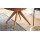 Interliving Esszimmer Serie 5115 - Armlehnstuhl in Stoff-Leder-Kombination sattelfarbenes Leder LD2015 & denimfarbener Bezug Alpine 153, Eiche