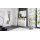 Interliving Garderobe Serie 6012 - Garderoben-Set weißer Mattlack & Steineiche - dreiteilig