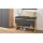 Interliving Garderobe Serie 6012 - Garderobenbank anthrazitfarbener Mattlack & Asteiche - eine Schublade, Breite ca. 80 cm