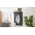 Interliving Garderobe Serie 6012 - Wandgarderobe anthrazitfarbener Mattlack & Asteiche - ca. 80 x 120 cm