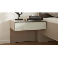 Interliving Schlafzimmer Serie 1032 – Komplettzimmer Kieselgrau & Weiß - vierteilig, Liegefläche ca. 180 x 200 cm