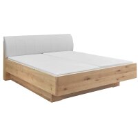 WIEMANN Modena Plus - Bettgestell Champagner & Eiche...