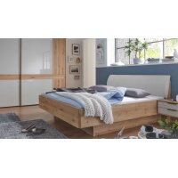 WIEMANN Modena Plus - Bettgestell Champagner & Eiche...