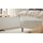 Interliving Boxspringbett Serie 1418 - Boxspringbett mit gestepptem Kopfteil naturfarbener Webstoff Famosa – Liegefläche ca. 180 x 200 cm