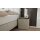 Interliving Boxspringbett Serie 1418 - Nachtkonsole mit Ladefeld naturfarbener Webstoff Famosa