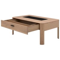 Interliving Wohnzimmer Serie 2029 - Couchtisch Wildeiche - ca. 110 x 65 cm