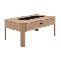 Interliving Wohnzimmer Serie 2029 - Couchtisch Wildeiche - ca. 110 x 65 cm