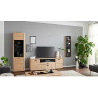 Interliving Wohnzimmer Serie 2029 - Wohnwand Wildeiche...