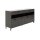 Interliving Wohnzimmer Serie 2030 - Sideboard Wolfram Grey & Spaltholz - vier Türen, zwei Schubladen, Breite ca. 180 cm