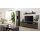 Interliving Wohnzimmer Serie 2030 - Wohnwand Wolfram Grey & Spaltholz - dreiteilig, Länge ca. 275 cm