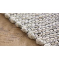 Interliving Teppich Serie B-8003 weiß melierte Schurwolle – ca. 250 x 290 cm
