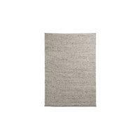Interliving Teppich Serie B-8003 weiß melierte Schurwolle – ca. 170 x 240 cm