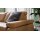 Interliving Sofa Serie 4064 - Ecksofa kurkumafarbene Mikrofaser Galero Punto & Fuß W003-01 - Stellfläche ca. 275 x 176 cm