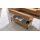 Interliving Sofa Serie 4064 - XXL-Funktionshocker kurkumafarbene Mikrofaser Galero Punto & Fuß W003-01 - ca. 130 x 65 cm