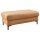 Interliving Sofa Serie 4064 - XXL-Funktionshocker kurkumafarbene Mikrofaser Galero Punto & Fuß W003-01 - ca. 130 x 65 cm