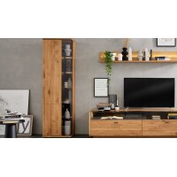 Interliving Wohnzimmer Serie 2027 - Vitrine Asteiche -...