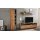 Interliving Wohnzimmer Serie 2027 - Wohnwand Asteiche - dreiteilig, Breite ca. 286 cm