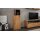 Interliving Wohnzimmer Serie 2027 - Highboard-Vitrine Asteiche - eine Tür, Höhe ca. 144 cm
