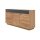 Interliving Wohnzimmer Serie 2027 - Sideboard Asteiche - drei Türen, Länge ca. 186 cm