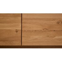 Interliving Wohnzimmer Serie 2027 - Wohnwand Asteiche - dreiteilig, Breite ca. 318 cm
