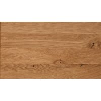 Interliving Wohnzimmer Serie 2027 - Lowboard Asteiche - zwei Schubladen, Länge ca. 216 cm