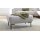 Interliving Sofa Serie 4255 – Polsterhocker silberfarbener Bezug Mara 9 & schwarze Metallfüße 4.26 - ca. 65 x 95 cm