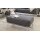 Interliving Sofa Serie 4255 – XXL-Polsterhocker grauer Bezug Comora 9853 & silberfarbene Metallfüße 4.26 - ca. 125 x 65 cm