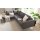 Interliving Sofa Serie 4255 – Ecksofa grauer Bezug Comora 9853 & silberfarbene Metallfüße 4.26 - Stellfläche ca. 185 x 255 cm