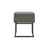 Interliving Bettensystem Serie 1416 - Nachtkonsole graues...