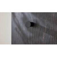 Interliving Garderobe Serie 6012 - Garderoben-Set Räuchereiche & graubeiger Mattlack - dreiteilig