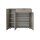 Interliving Garderobe Serie 6012 - Garderoben-Set Räuchereiche & graubeiger Mattlack - dreiteilig