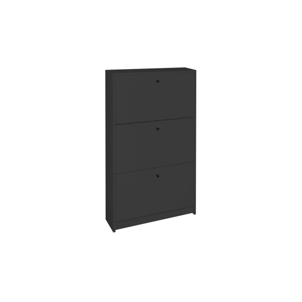 Schuhkipper Flap Anthrazit - drei Klappen, ca. 60 x 104 cm
