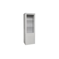 Wohnprogramm Imola - Vitrine Kreidegrau & Glas - ca....