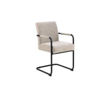 Schwingstuhl Adele beiger Stoffbezug Monza 60 &...