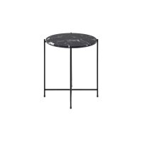 Beistelltischserie Avila schwarze Marmoroptik &...