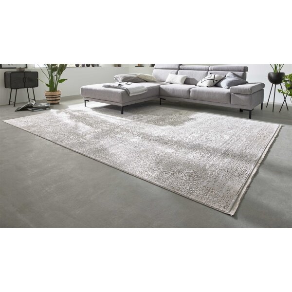 Interliving Teppich Serie L-8710 Silber – ca. 160 x 230 cm