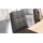 Interliving Esszimmer Serie 5116 – Polsterstuhl grauer Materialmix Leder & Cord Fo-Sh, Edelstahlgestell F38-FIX