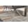 Interliving Esszimmer Serie 5116 – Polsterstuhl mit Drehfunktion grauer Materialmix Leder & Cord Fo-Sh, Edelstahlgestell F38-R