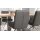 Interliving Esszimmer Serie 5116 – Polsterstuhl mit Drehfunktion grauer Materialmix Leder & Cord Fo-Sh, Edelstahlgestell F38-R