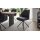 Interliving Esszimmer Serie 5116 – Polsterstuhl mit Drehfunktion carbonschwarze Mikrofaser Night & schwarzes Gestell F37