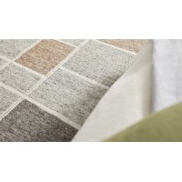 Interliving Teppich Serie B-8002 Grau & Haselnuss - ca. 170 x 240 cm